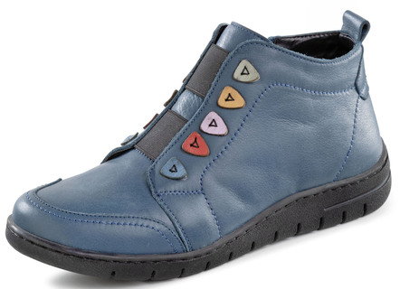ELENA EDEN, gevoerde dameslaarzen, winterschoenen, breedte H, met uitneembaar voetbed
