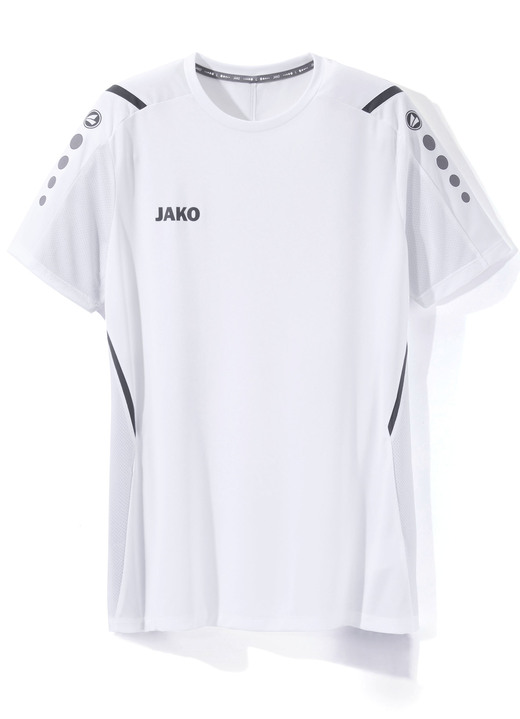 Vrijetijds shirts & -combinaties - T-shirt van “Jako” in 4 kleuren, in Größe 3XL (58/60) bis XXL (56), in Farbe WEISS Ansicht 1