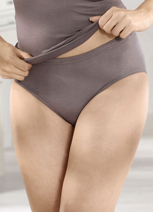 Slips - Set van twee Laurina-slipjes, in Größe 036 bis 050, in Farbe TAUPE Ansicht 1