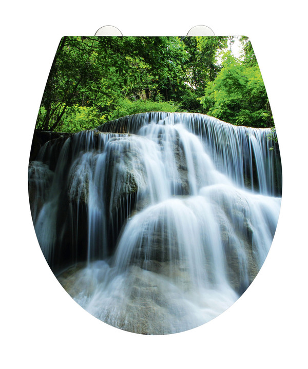 - Hoogwaardige duplast toiletbril, in Farbe MULTICOLOR