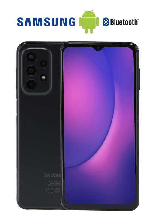 Mobiele telefoon - Samsung Galaxy A23-smartphone, in Farbe ZWART Ansicht 1