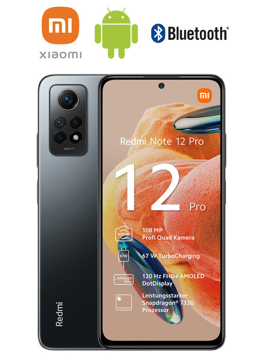 Mobiele telefoon - Xiaomi 12 Pro-smartphone, in Farbe GRIJS Ansicht 1