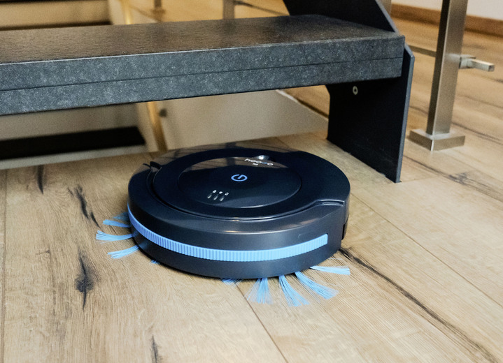 Met batterij - Hoogo vacuümrobot R2 met duurzame digitale motor, in Farbe GRIJS Ansicht 1