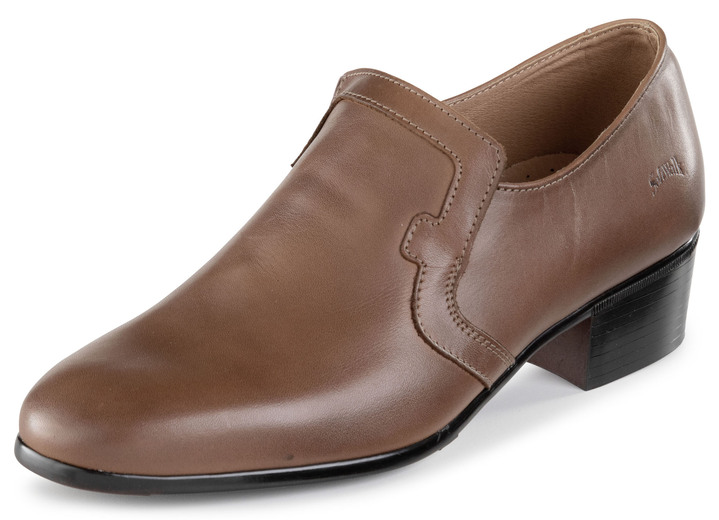 Slippers gemaakt van rundnappaleer Schoenen KLiNGEL