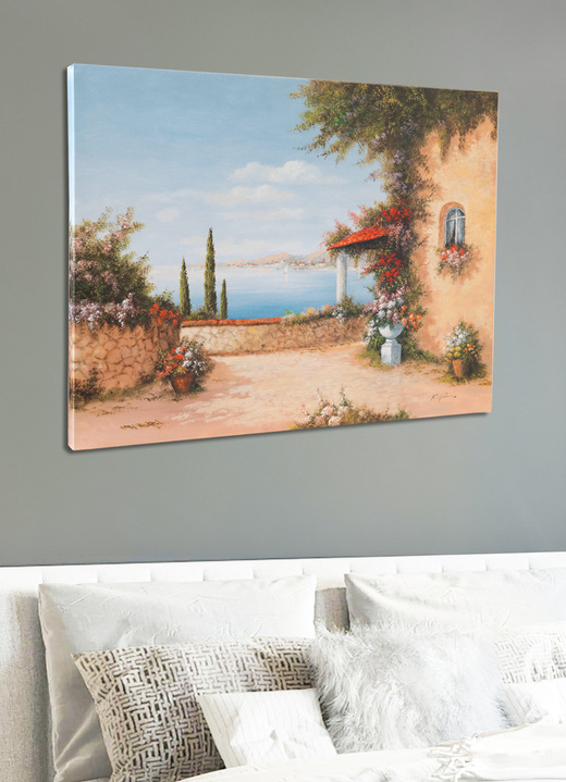 Landschap - Canvasfoto met kunstenaarscertificaat, in Farbe BUNT Ansicht 1