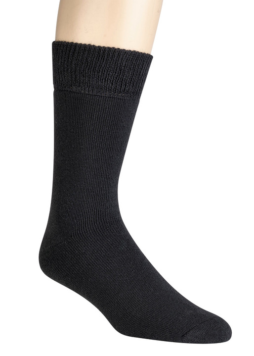 Kousen & panty's - Alpacasokken, set van 3, in Größe 001 bis 003, in Farbe SCHWARZ Ansicht 1