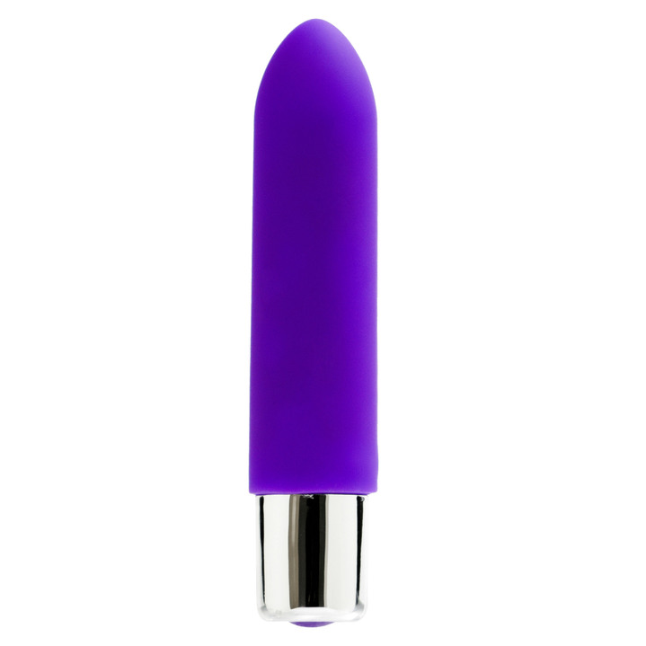 Erotiek - Super stille mini vibrator, in Farbe PAARS Ansicht 1