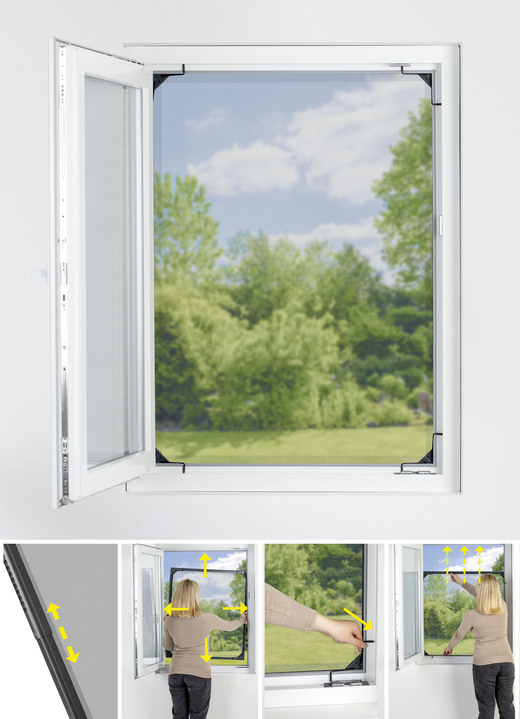 Tuingereedschap & accessoires - Magic-Fit klamboe, in Farbe ANTHRAZIT Ansicht 1