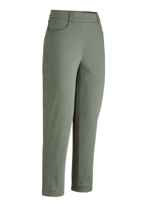 Broeken - Broek, in Größe 018 bis 052, in Farbe KAKI Ansicht 1