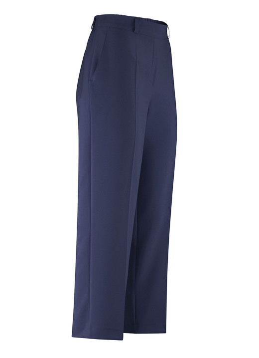 Broeken met elastische band - Broek met elastische tailleband aan de achterkant Broeken met elastische band - Broek met elastische tailleband aan de achterkant, in Größe 018 bis 054, in Farbe MARINE