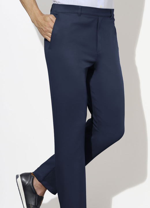 Broeken - ‘Klaus Modelle‘ pull-on broek in 4 kleuren Broeken - ‘Klaus Modelle‘ pull-on broek in 4 kleuren, in Größe 024 bis 062, in Farbe MARINE