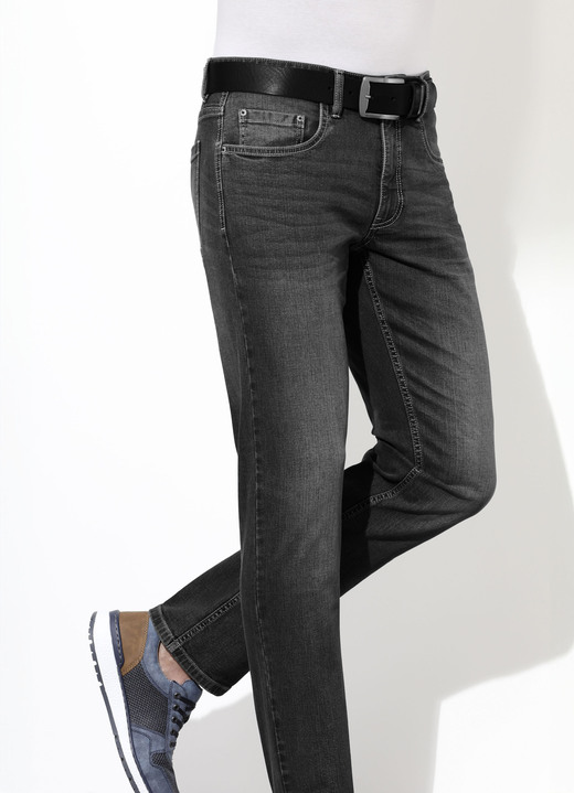 Jeans - Jeans in 3 kleuren, in Größe 024 bis 064, in Farbe ANTRACIET Ansicht 1