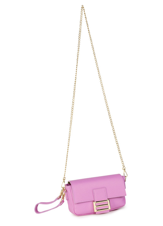 Tassen - Laurina tas met trendy metalen sieraden, in Farbe PINK Ansicht 1