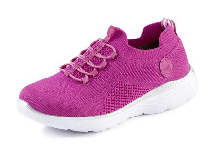 Rieker, leichte Damen-Sneaker, Weite G, mit MemoSoft-Textileinlage