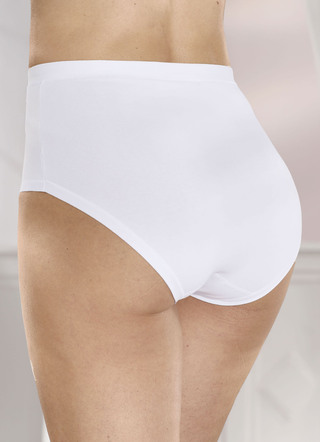 brio lingerie vijf-pack slips met elastische boorden