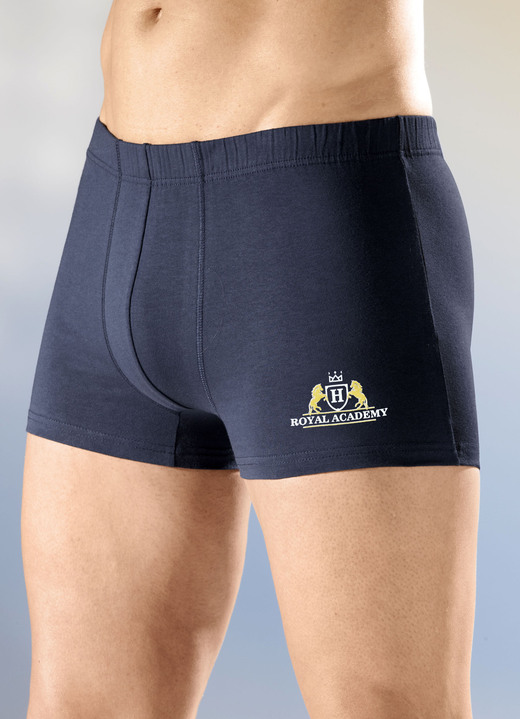 Pants & boxershorts - Set van vier bedrukte broeken, in Größe 004 bis 009, in Farbe 2X MARINE, 2X KAKI