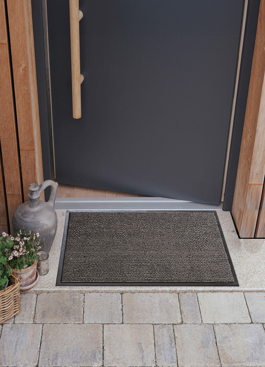Schoonloopmatten - Onverwoestbare vuilvangmat, in Größe 101 (40 x 60 cm) bis 103 (60 x 80 cm), in Farbe BEIGE Ansicht 1