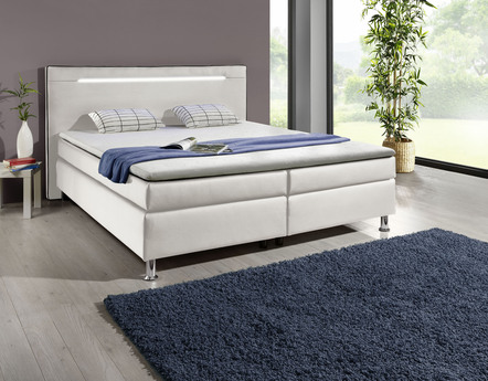 Boxspringbed met ledverlichting