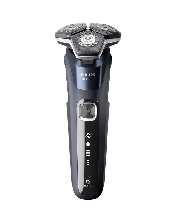 - Philips Scheerapparaat S5885/25 Serie 5000, in Farbe BLAU-GRAU