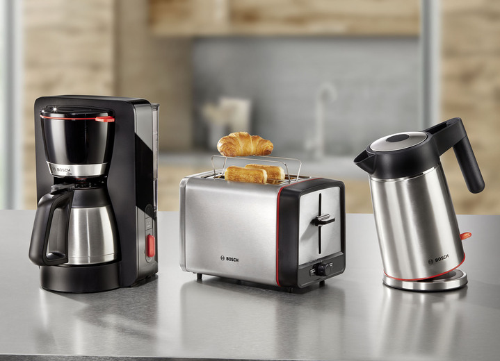 Keukenapparaten-series - Bosch ontbijtserie in een compact ontwerp, in Farbe EDELSTAHL, in Ausführung Toaster