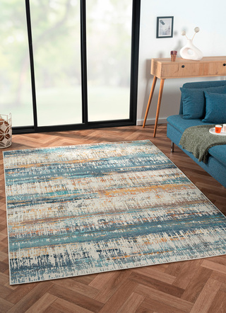 Robuust tapijt met een moderne used look