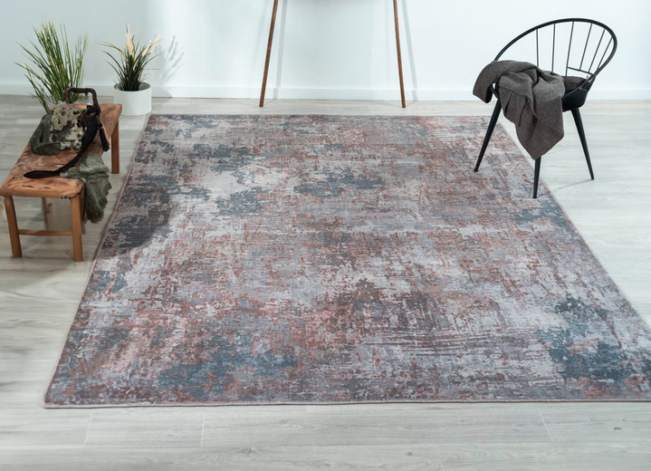 Modern - Prachtig platgeweven vloerkleed voor binnen en buiten, in Größe 165 (vloerkleed, 120 x 180 cm) bis 282 (Tapijt, 200 x 290 cm), in Farbe MEERKLEURIG Ansicht 1