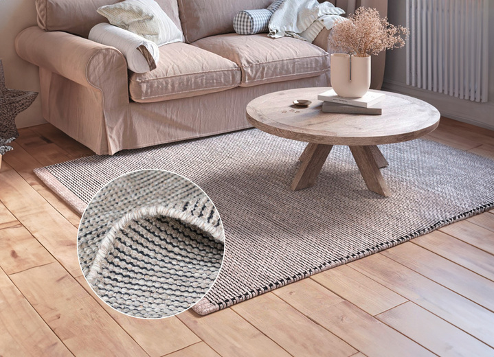 Modern - Handgeknoopte bruggen, galerijen en tapijten, in Größe 111 (brug, 60x90 cm) bis 306 (rond tapijt, ø 200cm), in Farbe ROOM Ansicht 1