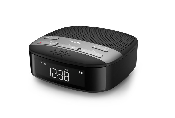 - Wekkerradio Philips TAR3505/12, in Farbe ZWART