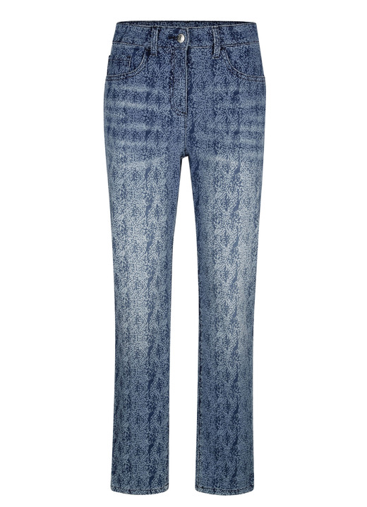 Broeken - Jeans met 5 zakken, in Größe 019 bis 052, in Farbe BLAU Ansicht 1