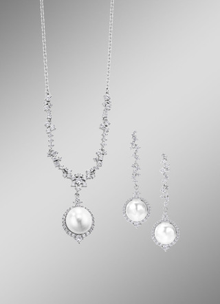Sieradenset, 2 stuks 925/-