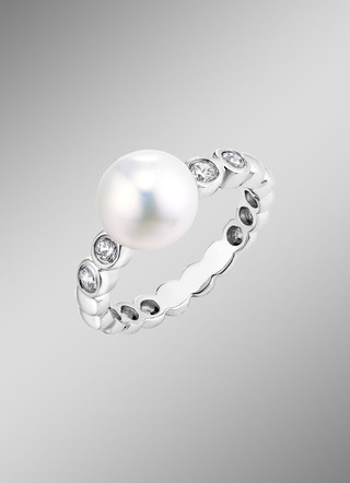 Damesring zilver 925/-