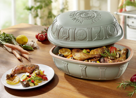 Römertopf voor de gezondheidsbewuste keuken