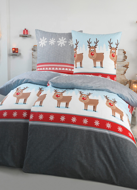 Beddengoed - Beddengoedset, in Größe 112 (80/80 cm + 135/200 cm) bis 115 (80/80 cm + 155/220 cm), in Farbe MULTICOLOR Ansicht 1