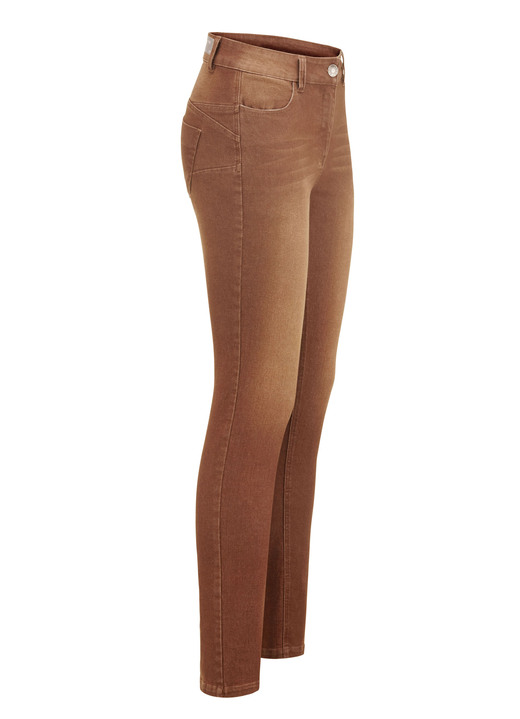 Broeken - Jeans met push-up-effect, in Größe 017 bis 050, in Farbe KAMEEL Ansicht 1