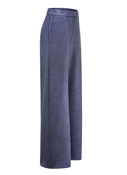 Broeken met elastische band - Broek in een comfortabele wijdte, in Größe 017 bis 052, in Farbe MARINE Ansicht 1