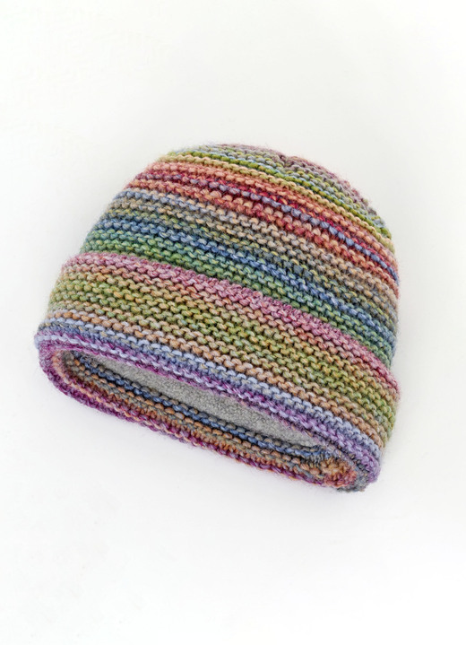 - Grofgebreide muts met kleurverloop, in Farbe MULTICOLOR Ansicht 1