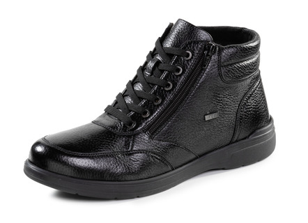Gevoerde herenlaarzen, winterschoenen, met rits