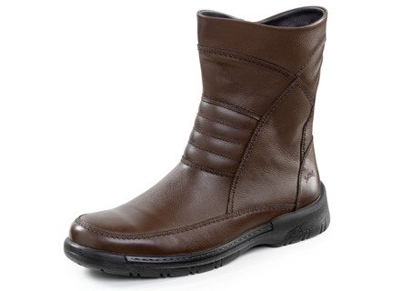 GINO GALANTE, gevoerde herenlaarzen, winterschoenen, met lamsvacht