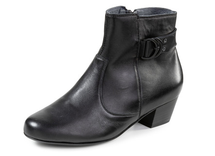 Waldläufer, bequeme Damen-Stiefeletten, Weite K, mit herausnehmbarem Fußbett