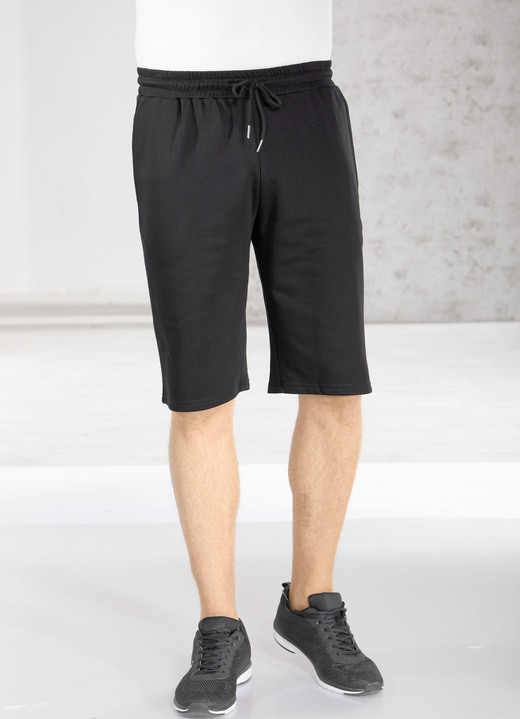 Vrijetijdbroeken - Korte broek in 4 kleuren, in Größe 3XL (64/66) bis XXL (60/62), in Farbe ZWART Ansicht 1