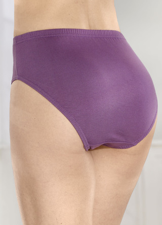 Set van vier slips met elastische band