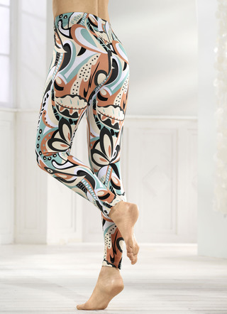 Set van twee leggings met elastaan