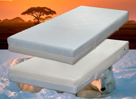 7-zone Cellflex matras van Hemafa met zomer- en winterzijden