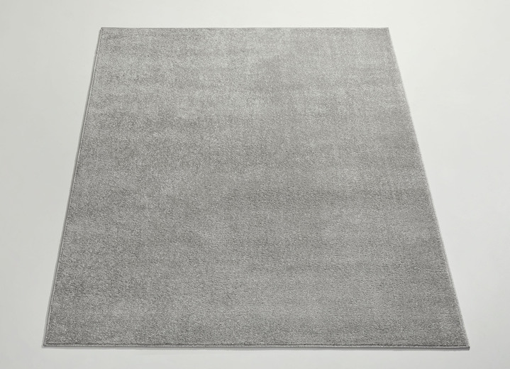 Modern - Onderhoudsvriendelijke, heerlijk zachte bruggen en tapijten, in Größe 111 (Brug, 57 x 90 cm) bis 298 (tapijt, 280x370 cm), in Farbe ANTRACIET Ansicht 1