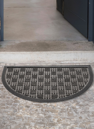 Deurmat met antislip rubberen achterkant