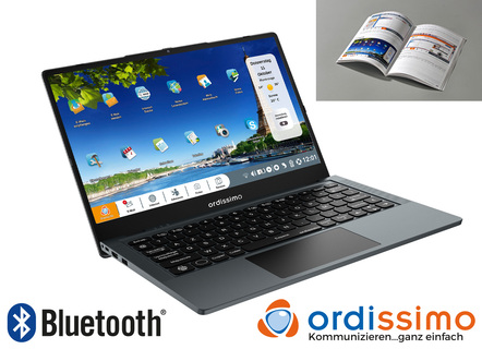 Ordissimo Agathe 4-laptop met eenvoudig te gebruiken besturingssysteem