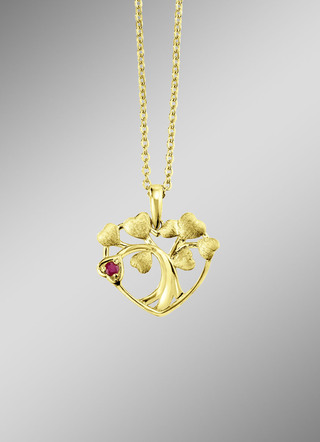 Hangerboom in hart met ankerketting