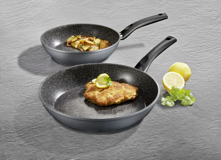 Potten & pannen - STONELINE® pannenset, 3-delig, in Farbe ANTRACIET Ansicht 1