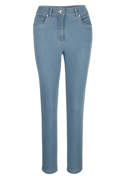 Broeken - Jeans met 5 zakken, in Größe 020 bis 050, in Farbe HELLBLAU Ansicht 1