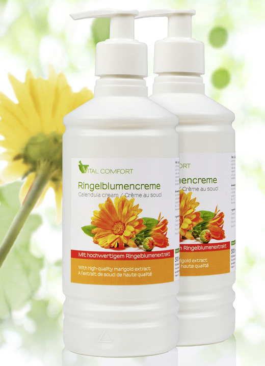 Lichaamsverzorging - Goudsbloemcrème, set van 2, in Farbe  Ansicht 1